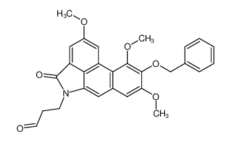 3-(9-Benzyloxy-2,8,10-trimethoxy-4-oxo-4H-dibenzo[cd,f]indol-5-yl)-propionaldehyde CAS:497179-89-2 manufacturer & supplier