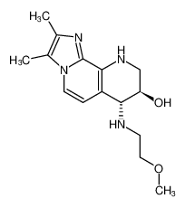 (7R,8R)-7-((2-methoxyethyl)amino)-2,3-dimethyl-7,8,9,10-tetrahydroimidazo[1,2-h][1,7]naphthyridin-8-ol CAS:497180-03-7 manufacturer & supplier