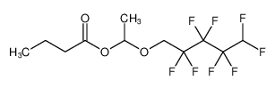 Butanoic acid, 1-[(2,2,3,3,4,4,5,5-octafluoropentyl)oxy]ethyl ester CAS:497182-46-4 manufacturer & supplier