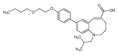 8-[4-(2-Butoxyethoxy)phenyl]-1-isobutyl-1,2,3,4-tetrahydro-1-benzazocine-5-carboxylic acid CAS:497223-19-5 manufacturer & supplier