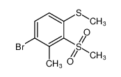 Benzene, 1-bromo-2-methyl-3-(methylsulfonyl)-4-(methylthio)- CAS:497227-23-3 manufacturer & supplier