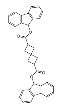 Spiro[3.3]heptane-2,6-dicarboxylic acid, di-9H-fluoren-9-yl ester CAS:497234-39-6 manufacturer & supplier