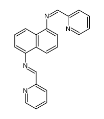 1-pyridin-2-yl-N-[5-(pyridin-2-ylmethylideneamino)naphthalen-1-yl]methanimine CAS:497235-14-0 manufacturer & supplier