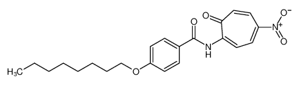 Benzamide, N-(4-nitro-7-oxo-1,3,5-cycloheptatrien-1-yl)-4-(octyloxy)- CAS:497235-72-0 manufacturer & supplier