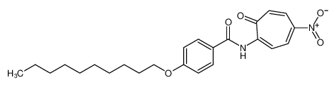 Benzamide, 4-(decyloxy)-N-(4-nitro-7-oxo-1,3,5-cycloheptatrien-1-yl)- CAS:497235-73-1 manufacturer & supplier