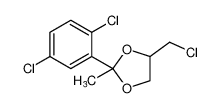 1,3-Dioxolane, 4-(chloromethyl)-2-(2,5-dichlorophenyl)-2-methyl- CAS:497250-95-0 manufacturer & supplier