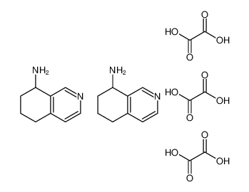 8-Isoquinolinamine, 5,6,7,8-tetrahydro-, ethanedioate (2:3) CAS:497251-62-4 manufacturer & supplier