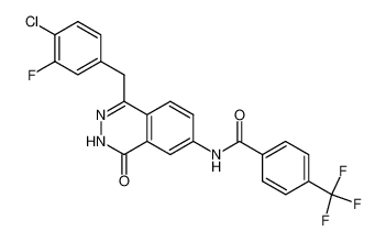 N-[1-(4-Chloro-3-fluoro-benzyl)-4-oxo-3,4-dihydro-phthalazin-6-yl]-4-trifluoromethyl-benzamide CAS:497254-76-9 manufacturer & supplier