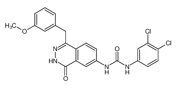 1-[1-(3-Methoxy-benzyl)-4-oxo-3,4-dihydro-phthalazin-6-yl]-3-(3,4-dichloro-phenyl)-urea CAS:497255-24-0 manufacturer & supplier