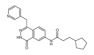 N-(4-Oxo-1-pyridin-3-ylmethyl-3,4-dihydro-phthalazin-6-yl)-3-cyclopentyl-propionamide CAS:497255-70-6 manufacturer & supplier