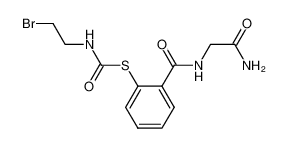 (2-Bromo-ethyl)-thiocarbamic acid S-[2-(carbamoylmethyl-carbamoyl)-phenyl] ester CAS:497262-60-9 manufacturer & supplier