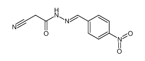 cyano-acetic acid-(4-nitro-benzylidenehydrazide) CAS:4974-45-2 manufacturer & supplier