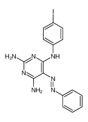 N4-(4-iodo-phenyl)-5-phenylazo-pyrimidine-2,4,6-triamine CAS:49753-45-9 manufacturer & supplier