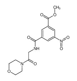 N-(2-morpholin-4-yl-2-oxo-ethyl)-5-nitro-isophthalamic acid methyl ester CAS:49756-11-8 manufacturer & supplier