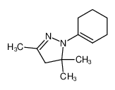 1-cyclohex-1-enyl-3,5,5-trimethyl-4,5-dihydro-1H-pyrazole CAS:49765-02-8 manufacturer & supplier