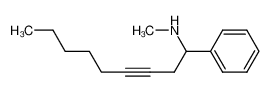 Methyl-(1-phenyl-non-3-ynyl)-amine CAS:49770-38-9 manufacturer & supplier