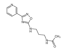 N-[3-(3-pyridin-3-yl-[1,2,4]oxadiazol-5-ylamino)-propyl]-acetamide CAS:49772-84-1 manufacturer & supplier