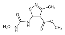 3-methyl-5-(3-methyl-ureido)-isothiazole-4-carboxylic acid methyl ester CAS:49779-32-0 manufacturer & supplier