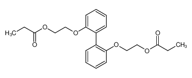 Propionic acid 2-[2'-(2-propionyloxy-ethoxy)-biphenyl-2-yloxy]-ethyl ester CAS:4978-66-9 manufacturer & supplier