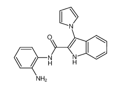 3-pyrrol-1-yl-1H-indole-2-carboxylic acid (2-amino-phenyl)-amide CAS:497826-03-6 manufacturer & supplier