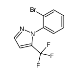 1-(2-bromophenyl)-5-(trifluoromethyl)pyrazole CAS:497833-00-8 manufacturer & supplier