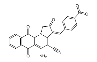 5-Amino-3-[1-(4-nitro-phenyl)-meth-(Z)-ylidene]-2,6,11-trioxo-1,2,3,6,11,11a-hexahydro-benzo[g]pyrrolo[1,2-a]quinoline-4-carbonitrile CAS:497833-42-8 manufacturer & supplier