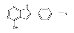 4-(4-hydroxy-7H-pyrrolo[2,3-d]pyrimidin-6-yl)benzonitrile CAS:497841-34-6 manufacturer & supplier