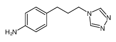 4-[3-(4H-1,2,4-triazol-4-yl) propyl]aniline CAS:497851-66-8 manufacturer & supplier