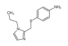 4-{[(1-propyl-1H-imidazol-5-yl)methyl]sulfanyl}aniline CAS:497853-81-3 manufacturer & supplier