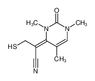 3-mercapto-2-(1,3,5-trimethyl-2-oxo-2,3-dihydro-1H-pyrimidin-4-ylidene)-propionitrile CAS:49786-12-1 manufacturer & supplier