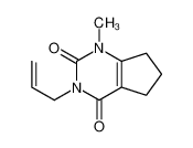 1-methyl-3-prop-2-enyl-6,7-dihydro-5H-cyclopenta[d]pyrimidine-2,4-dione CAS:49786-62-1 manufacturer & supplier