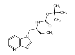 1-[(2S)-2-tert-butoxycarbonylaminobutyl]-1H-imidazo[4,5-b]pyridine CAS:497861-88-8 manufacturer & supplier