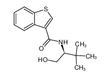 Benzo[b]thiophene-3-carboxylic acid ((S)-1-hydroxymethyl-2,2-dimethyl-propyl)-amide CAS:497866-72-5 manufacturer & supplier