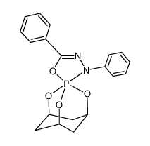 3,5-diphenyl-3H-2λ5-spiro[[1,3,4,2]oxadiazaphosphole-2,1'-(2,8,9-trioxa-1-phospha-adamantane)] CAS:49789-08-4 manufacturer & supplier