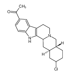 1-((4aR,14aR)-2-Chloro-1,2,3,4,4a,5,7,8,13,13b,14,14a-dodecahydro-indolo[2',3':3,4]pyrido[1,2-b]isoquinolin-10-yl)-ethanone CAS:4979-05-9 manufacturer & supplier