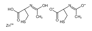 zinc,(2R)-2-acetamido-3-sulfanylpropanoate CAS:49793-39-7 manufacturer & supplier