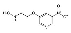 Ethanamine, N-methyl-2-[(5-nitro-3-pyridinyl)oxy]- (9CI) CAS:497949-10-7 manufacturer & supplier