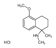 (5-Methoxy-1-methyl-1,2,3,4-tetrahydro-naphthalen-1-yl)-methyl-amine; hydrochloride CAS:49800-38-6 manufacturer & supplier