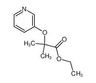 2-methyl-2-pyridin-3-yloxy-propionic acid ethyl ester CAS:49802-97-3 manufacturer & supplier