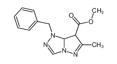 1-benzyl-6-methyl-7,7a-dihydro-1H-pyrazolo[5,1-c][1,2,4]triazole-7-carboxylic acid methyl ester CAS:49811-56-5 manufacturer & supplier