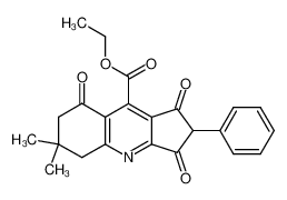 6,6-dimethyl-1,3,8-trioxo-2-phenyl-2,3,5,6,7,8-hexahydro-1H-cyclopenta[b]quinoline-9-carboxylic acid ethyl ester CAS:49814-21-3 manufacturer & supplier