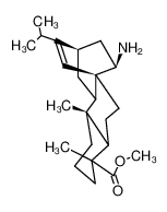 methyl (1R,4aR,4bR,6R,8aS,10aR,11R)-11-amino-7-isopropyl-1,4a-dimethyl-1,3,4,4a,4b,5,6,9,10,10a-decahydro-2H-8a,6-ethanophenanthrene-1-carboxylate CAS:49817-78-9 manufacturer & supplier