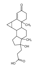 3-[(1aR,5aR,5bS,7aS,8R,10aS,10bR,10cR)-8-Hydroxy-5a,7a-dimethyl-3 -oxo-1,1a,3,4,5,5a,5b,6,7,7a,8,9,10,10a,10b,10c-hexadecahydrocycl openta[a]cyclopropa[l]phenanthren-8-yl]propanoic acid CAS:49848-01-3 manufacturer & supplier