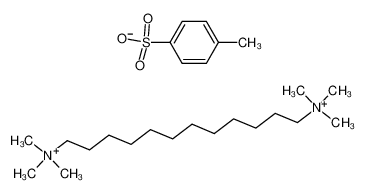 mono(N1,N1,N1,N12,N12,N12-hexamethyldodecane-1,12-diaminium) mono(4-methylbenzenesulfonate) CAS:49850-36-4 manufacturer & supplier