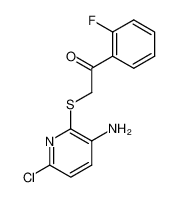 2-(3-amino-6-chloro-pyridin-2-ylsulfanyl)-1-(2-fluoro-phenyl)-ethanone CAS:49851-42-5 manufacturer & supplier