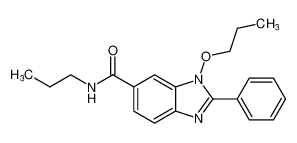 1H-Benzimidazole-6-carboxamide, 2-phenyl-1-propoxy-N-propyl- CAS:498539-17-6 manufacturer & supplier