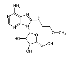 Adenosine, 8-[(2-methoxyethyl)amino]- CAS:498563-11-4 manufacturer & supplier