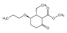 rel-methyl (2R,3R)-2-ethyl-6-oxo-3-propoxycyclohexane-1-carboxylate CAS:498570-99-3 manufacturer & supplier