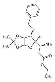 (1R,2R,3S,4R)-ethyl-[5-amino-3-O-benzyl-5,6-dideoxy-1,2-O-isopropylidene]-β-L-ido-heptofuranuronate CAS:498575-43-2 manufacturer & supplier