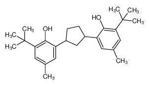 Phenol, 2,2'-cyclopentane-1,3-diylbis[6-(1,1-dimethylethyl)-4-methyl- CAS:498579-30-9 manufacturer & supplier